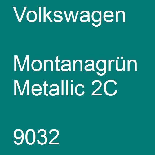 Volkswagen, Montanagrün Metallic 2C, 9032.